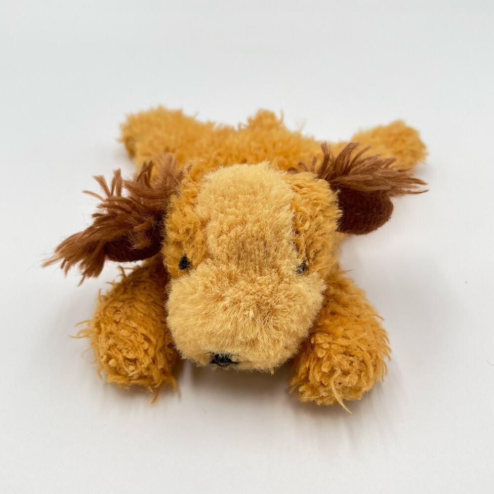 6" Bones Pictures & Toys Small Orange Shaggy Plush Puppy Dog Tiny Cocker Spaniel